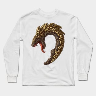 Moon Snake Long Sleeve T-Shirt